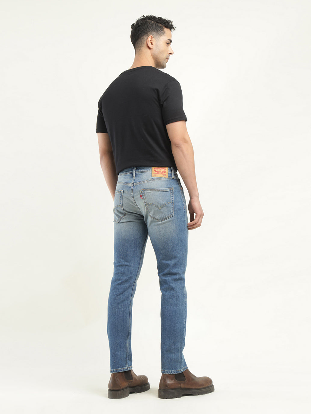 Men's 511 Indigo Slim Fit Mid Rise Jeans