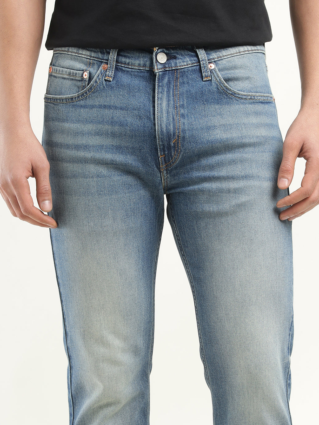 Men's 511 Indigo Slim Fit Mid Rise Jeans