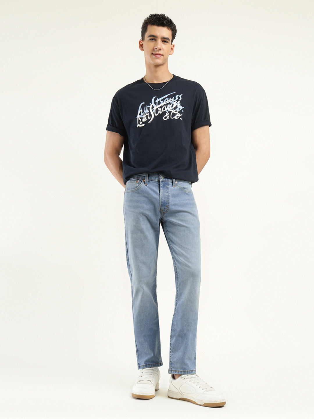 Men's 511 Indigo Slim Fit Mid Rise Jeans