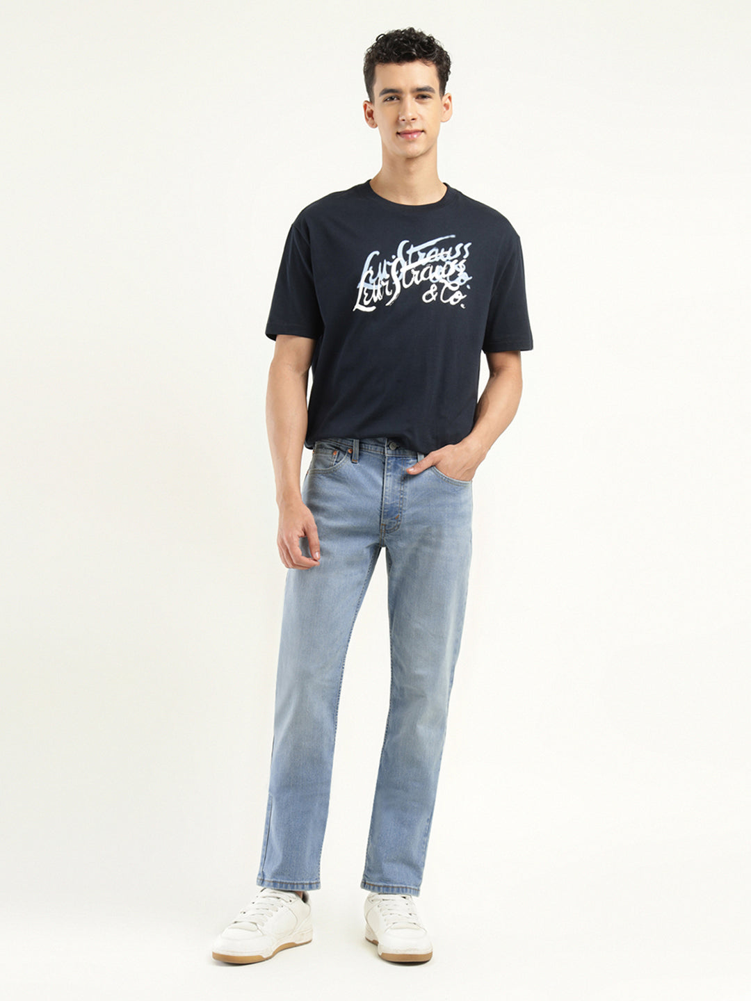Men's 511 Indigo Slim Fit Mid Rise Jeans