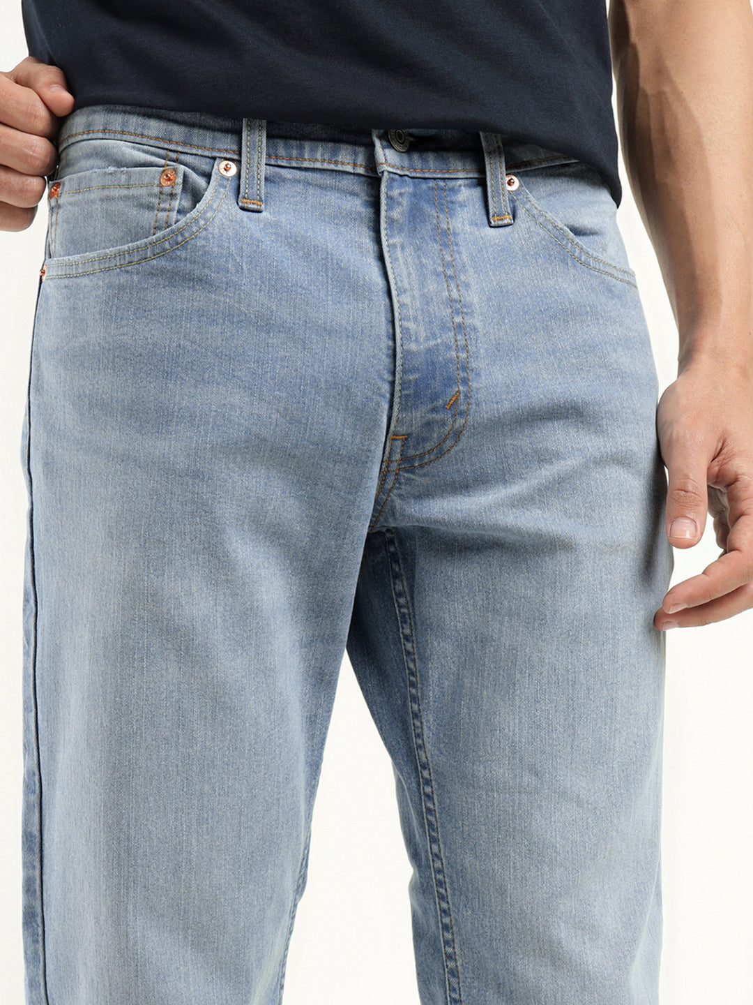 Men's 511 Indigo Slim Fit Mid Rise Jeans