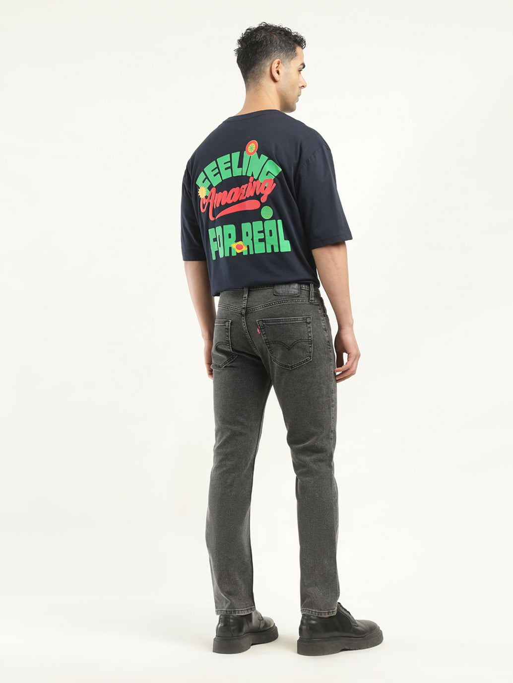 Men's 511 Black Slim Fit Mid Rise Jeans