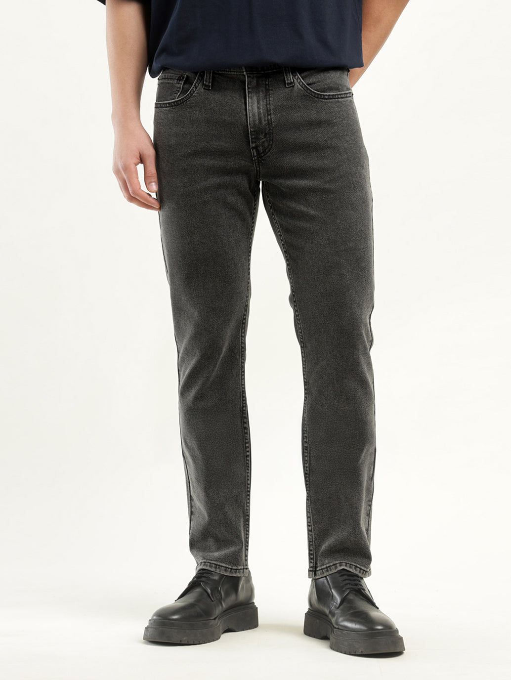 Men's 511 Black Slim Fit Mid Rise Jeans