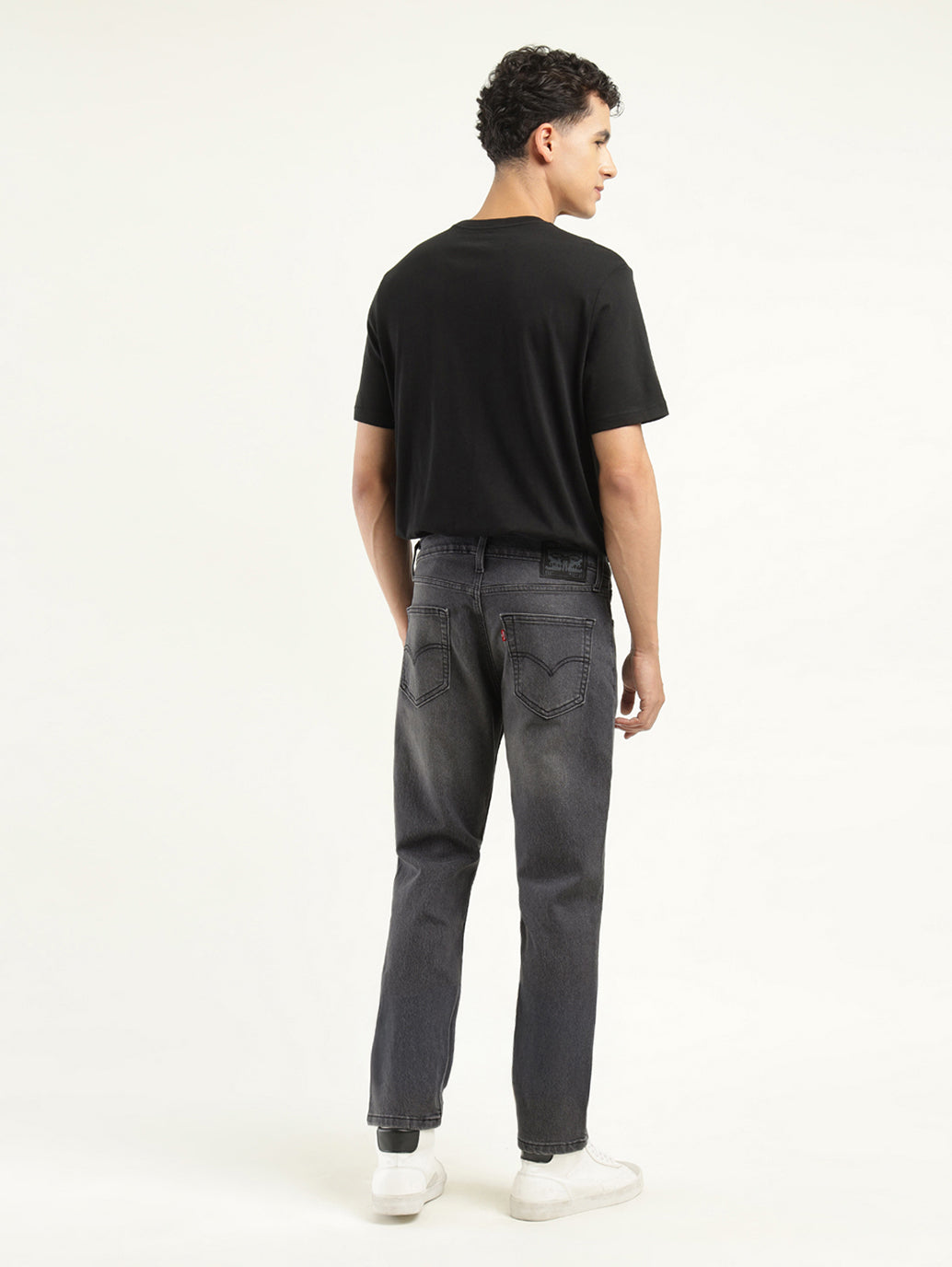 Men's 511 Black Slim Fit Mid Rise Jeans