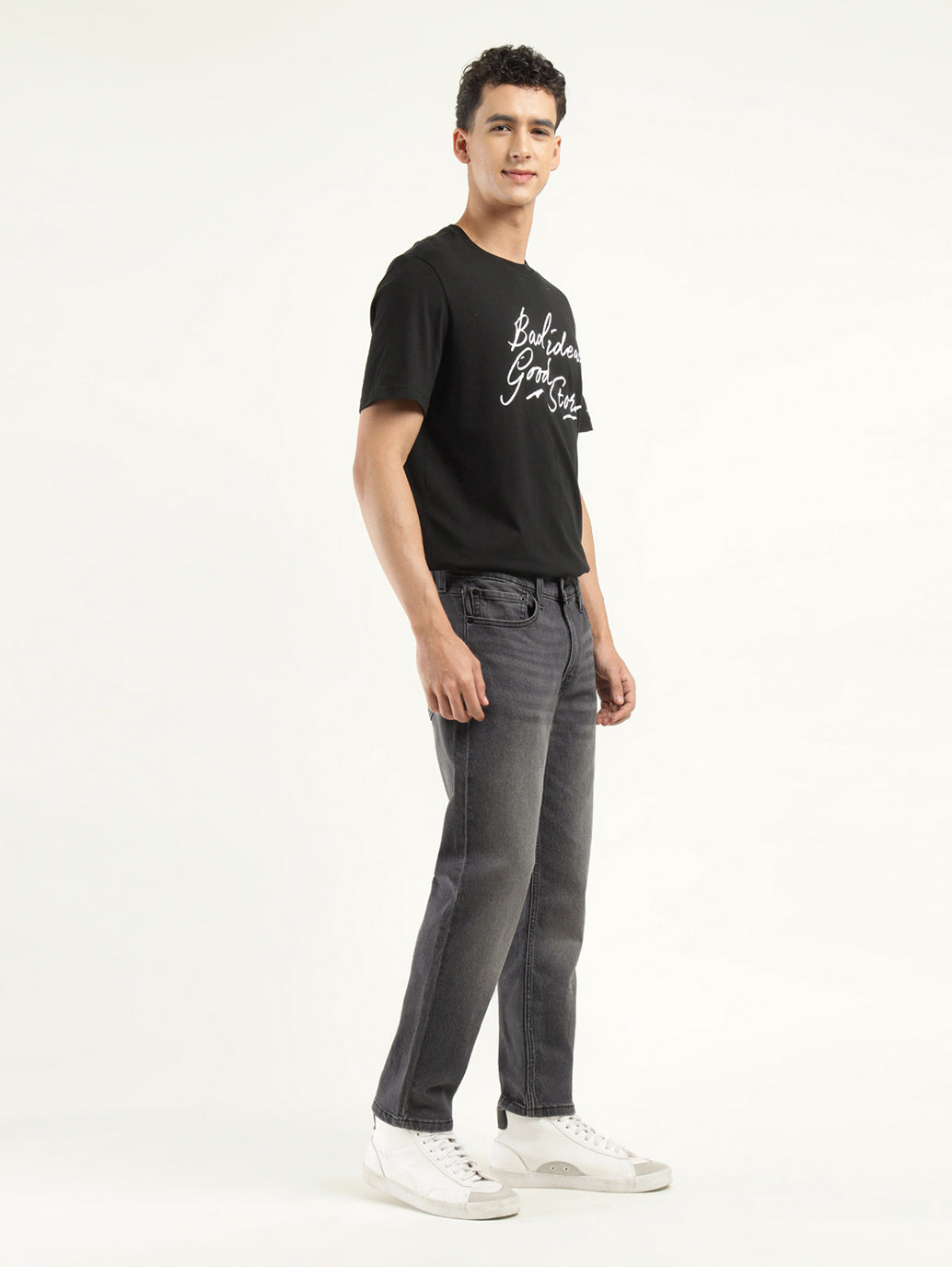 Men's 511 Black Slim Fit Mid Rise Jeans
