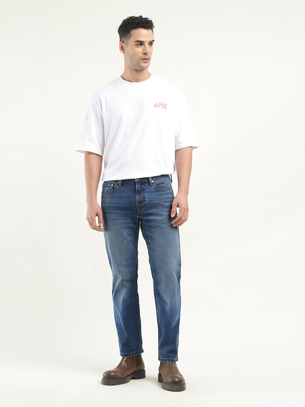 Men's 511 Indigo Slim Fit Mid Rise Jeans