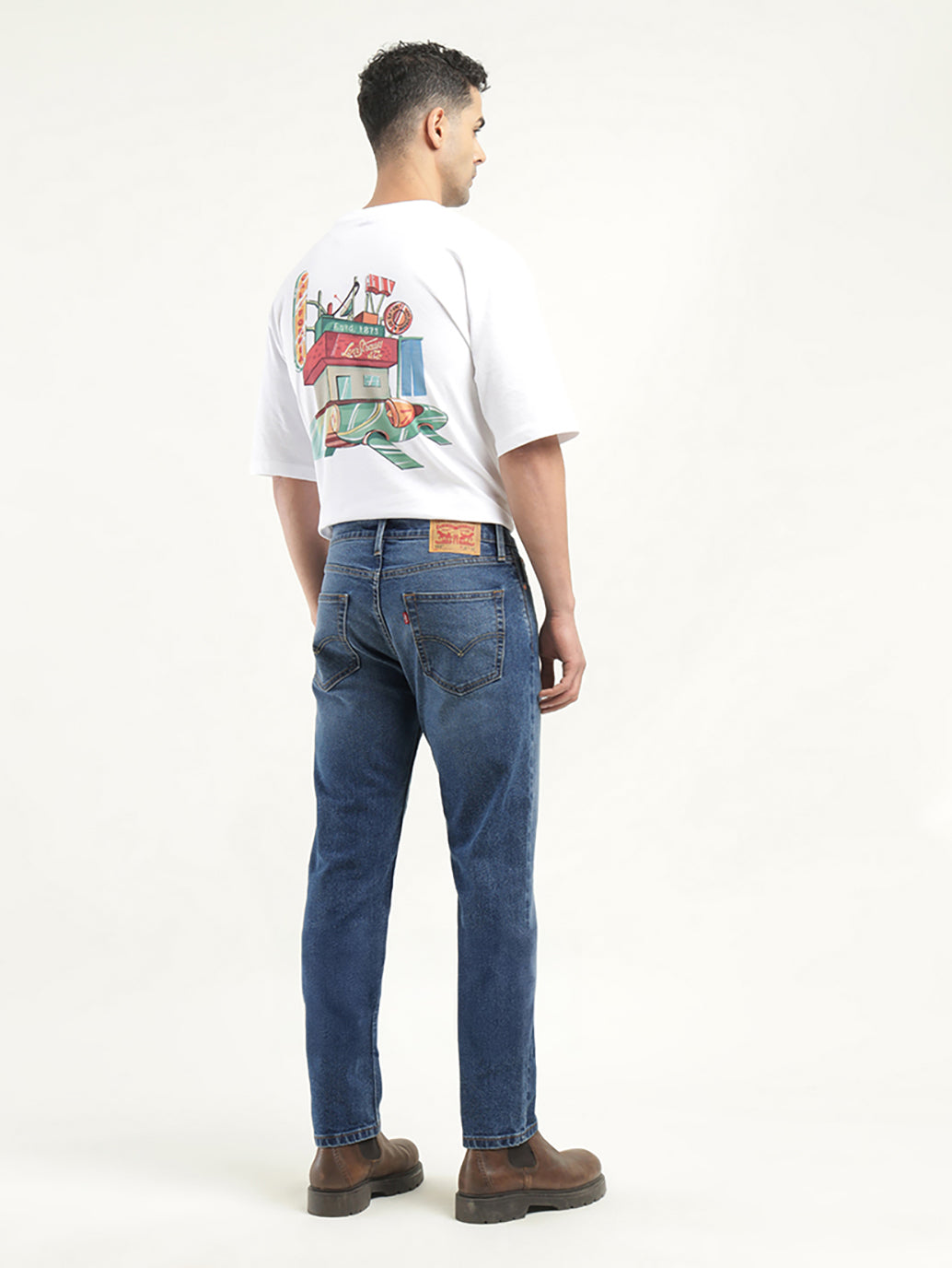 Men's 511 Indigo Slim Fit Mid Rise Jeans