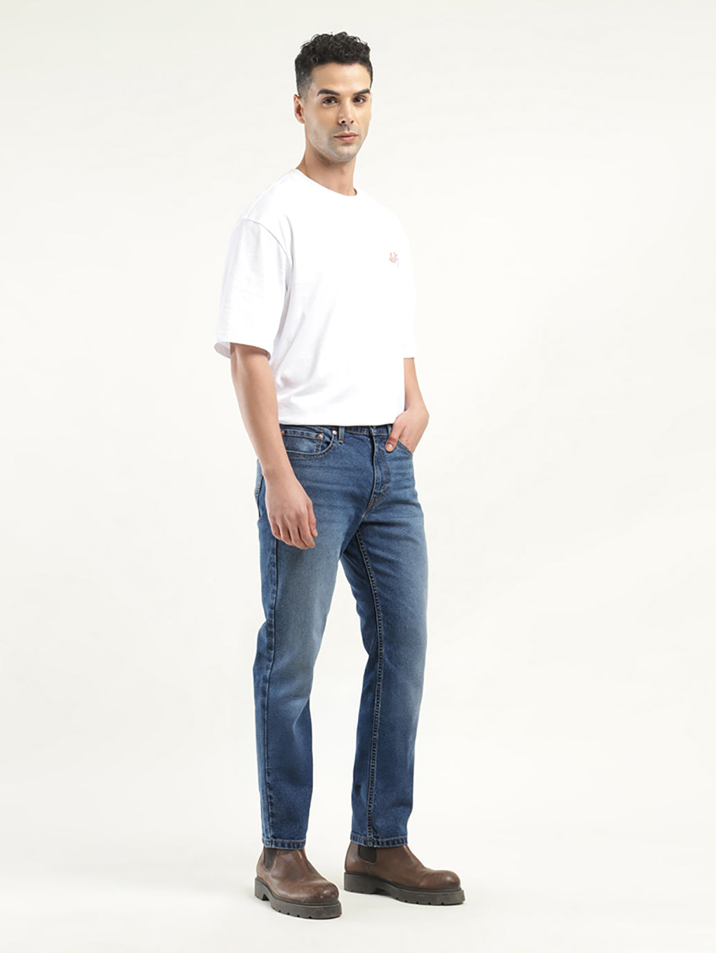 Men's 511 Indigo Slim Fit Mid Rise Jeans