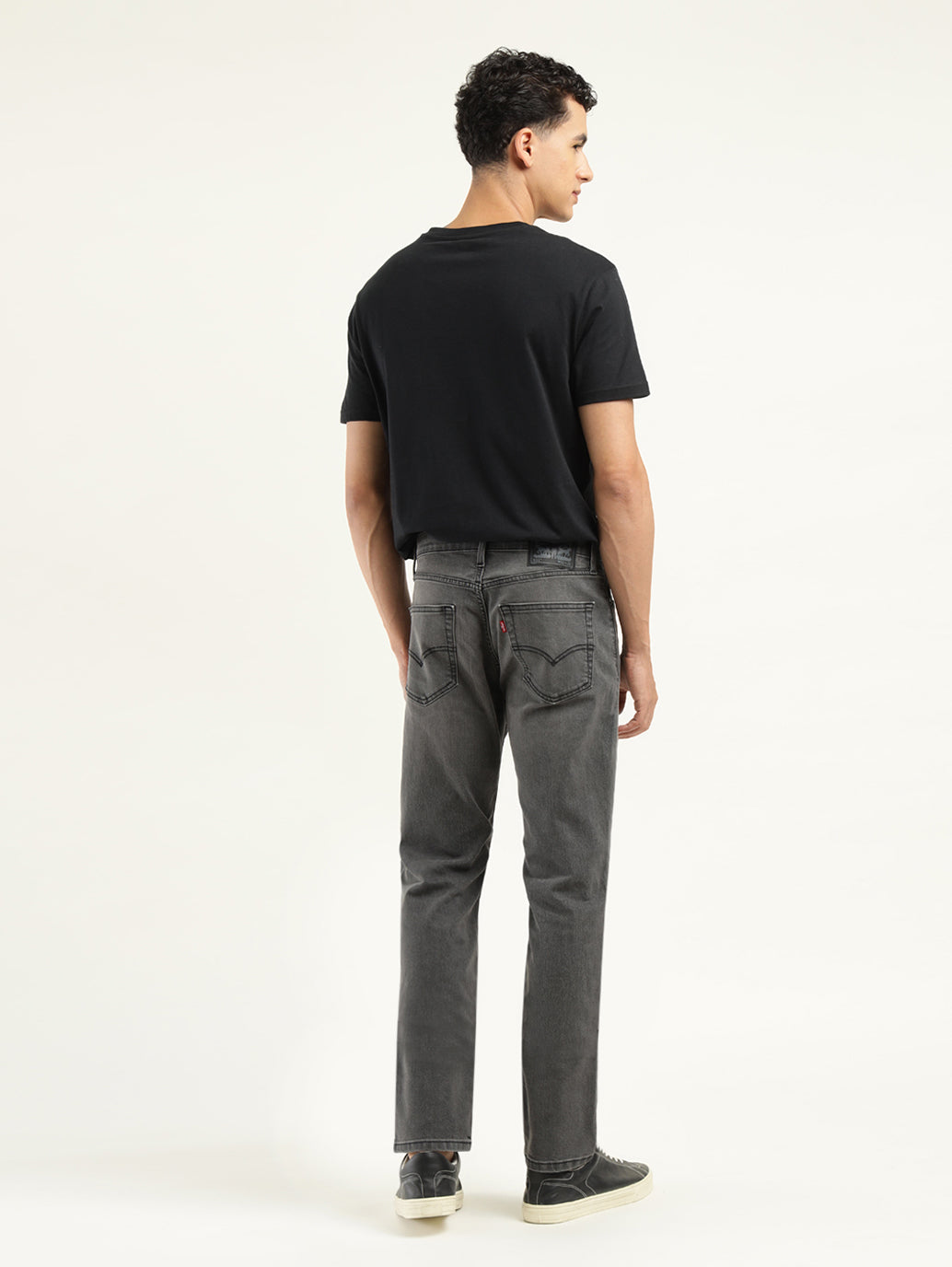 Men's 511 Grey Slim Fit Mid Rise Jeans