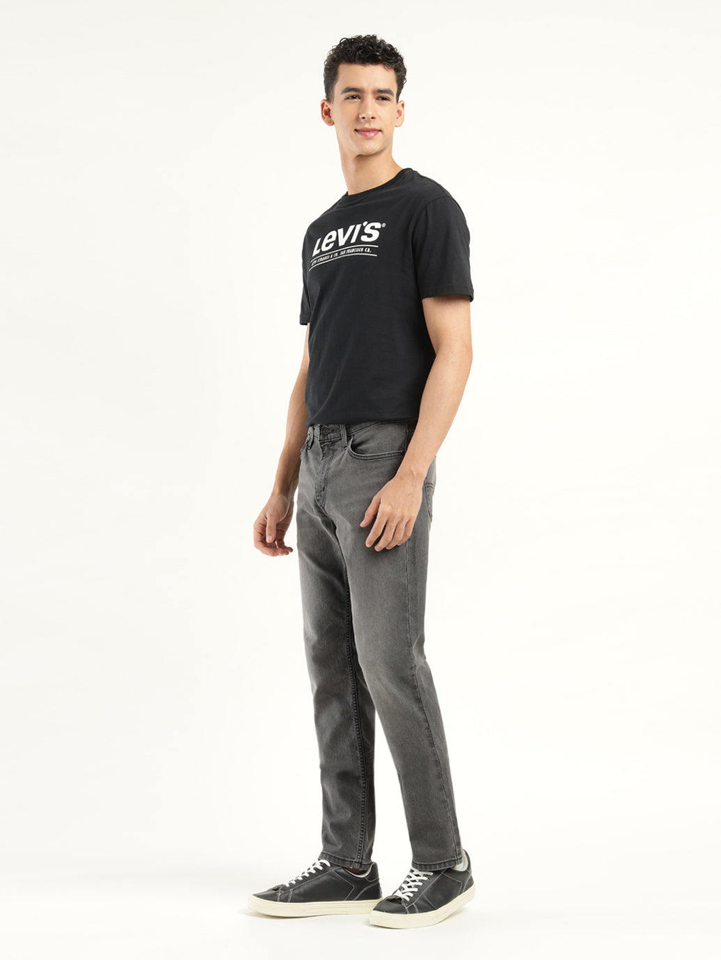 Men's 511 Grey Slim Fit Mid Rise Jeans