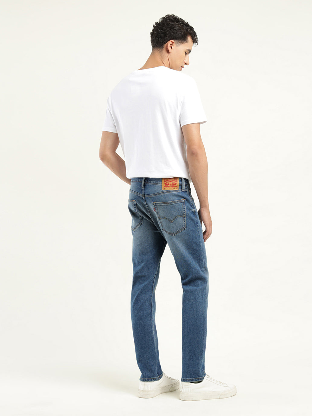 Men's 511 Indigo Slim Fit Mid Rise Jeans