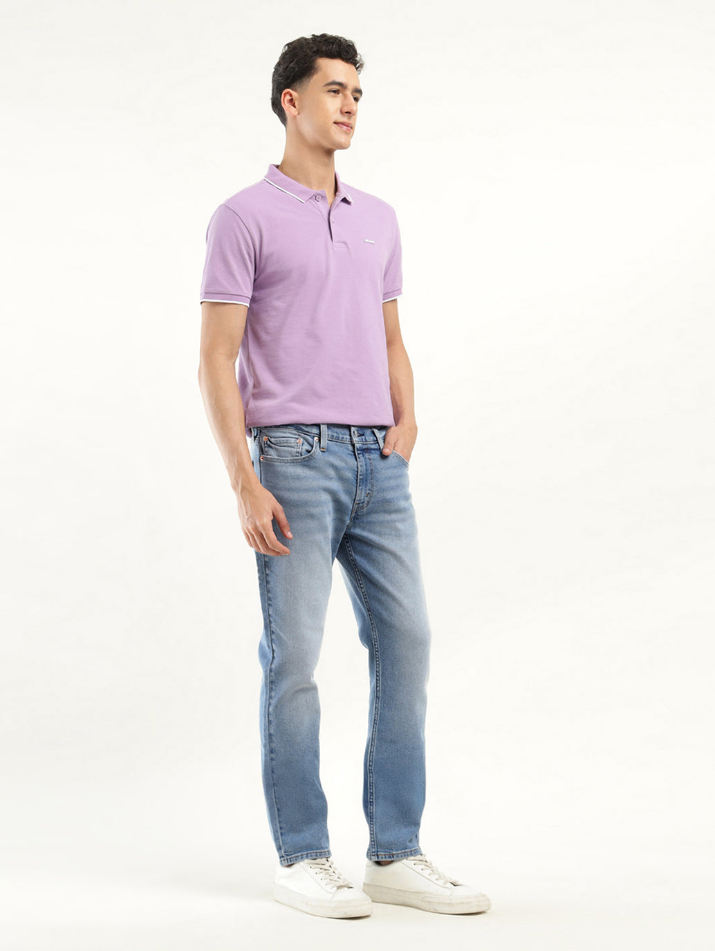 Men's 511 Indigo Slim Fit Mid Rise Jeans