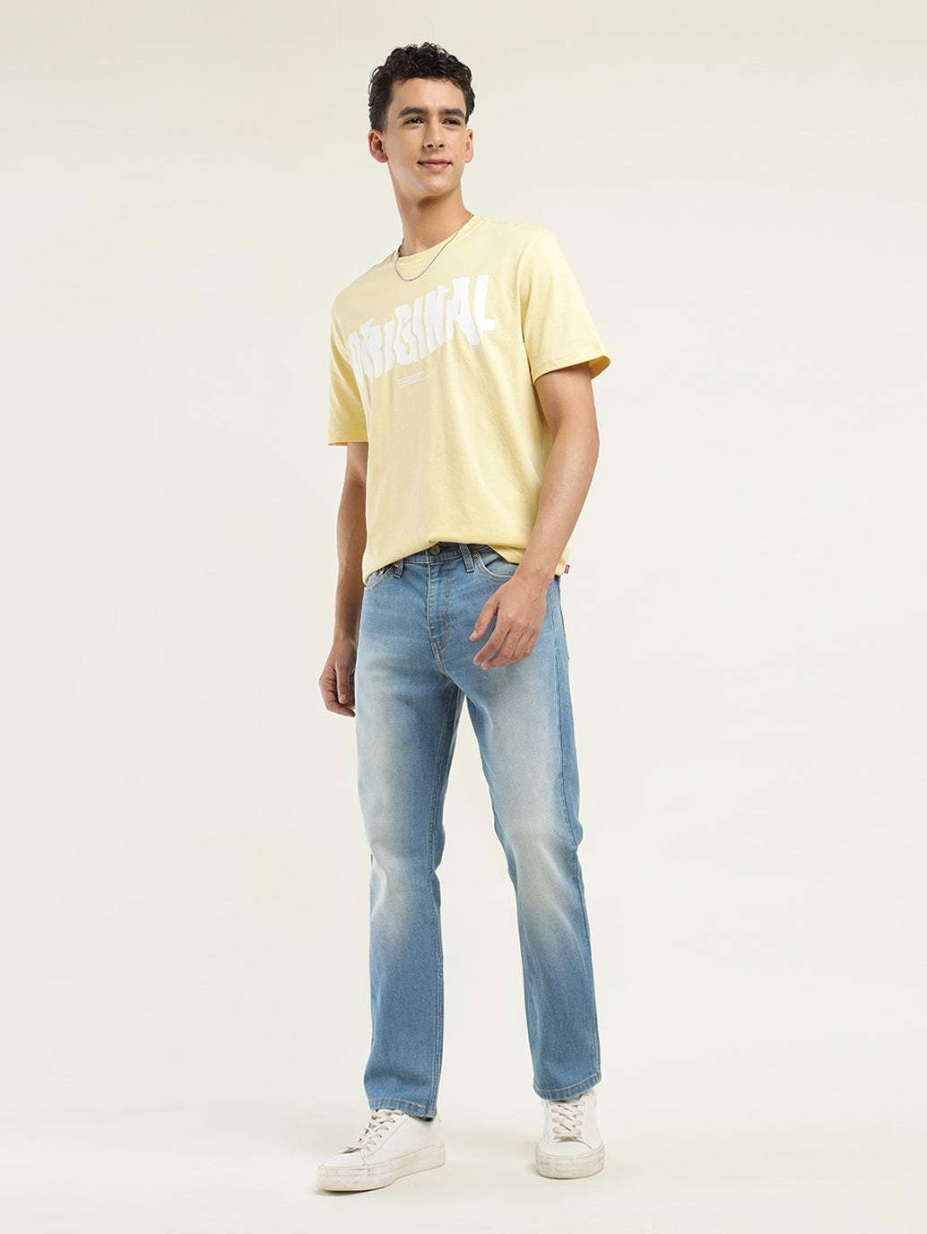 Men's 511 Indigo Slim Fit Mid Rise Jeans