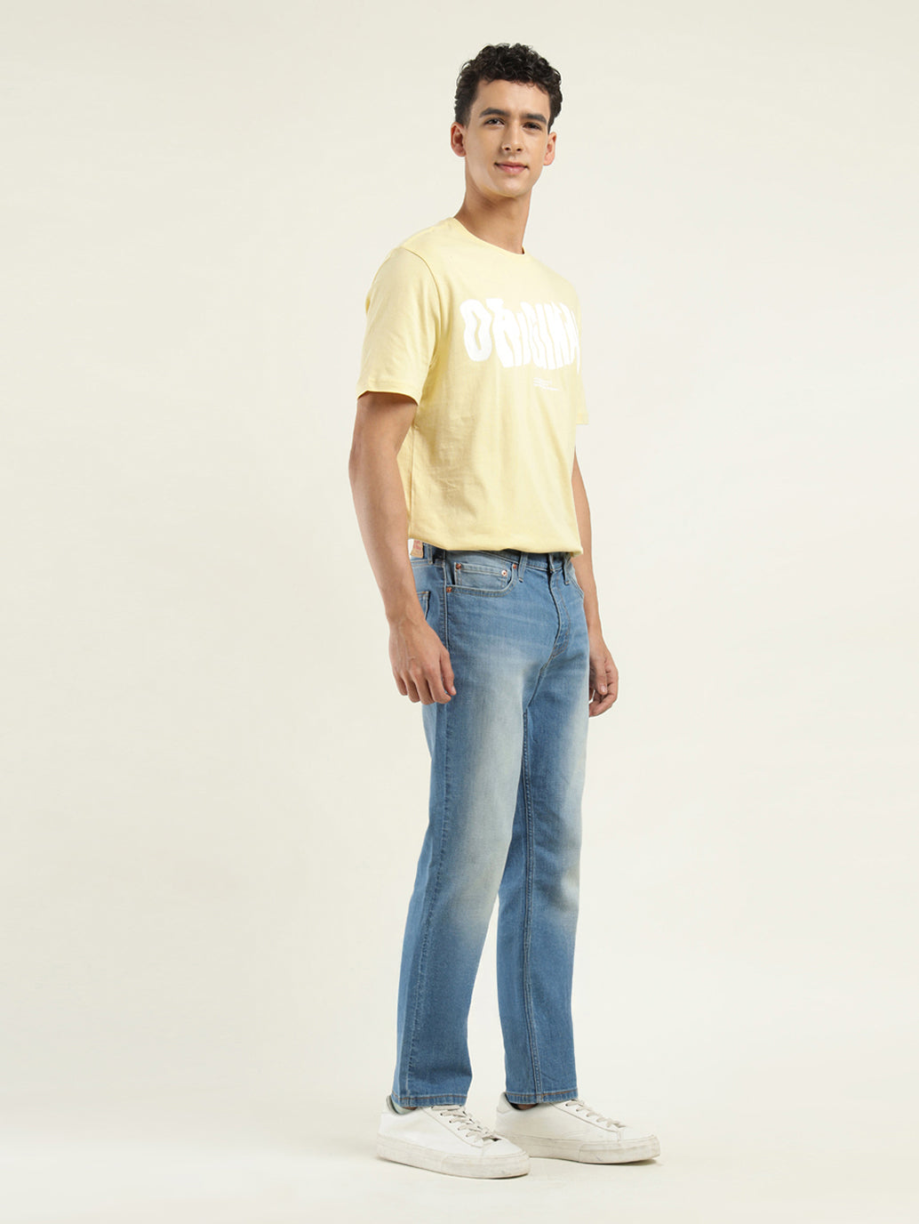 Men's 511 Indigo Slim Fit Mid Rise Jeans