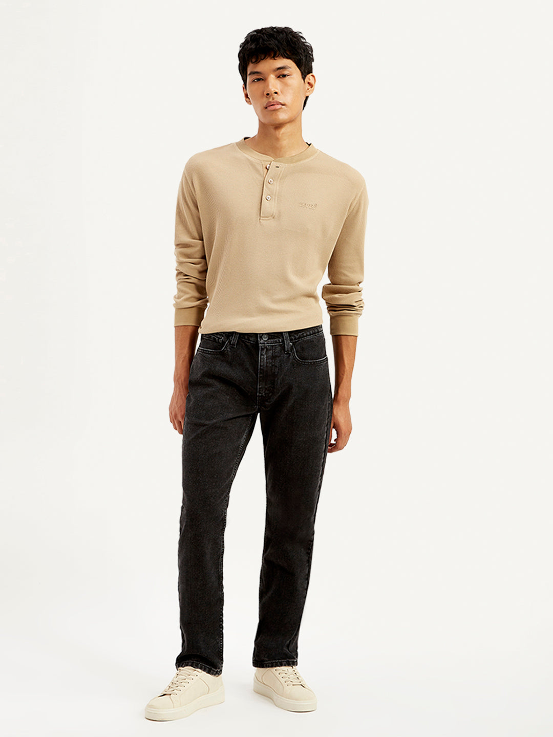 Men's 511 Black Slim Fit Mid Rise Jeans