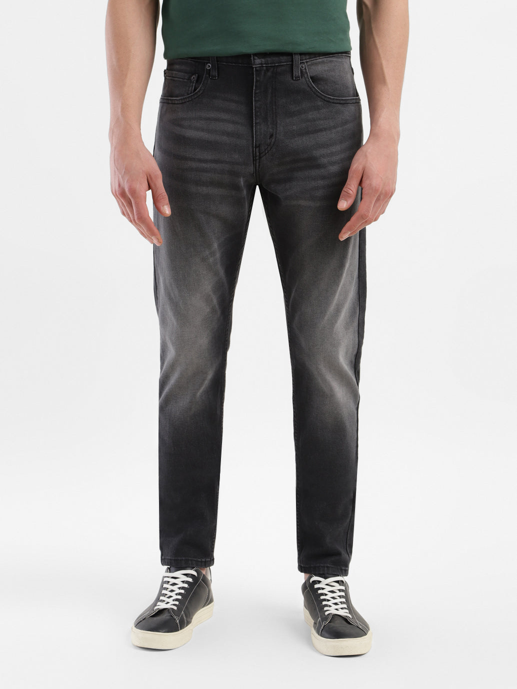 Men's 512 Grey Slim Tapered Fit Mid Rise Jeans