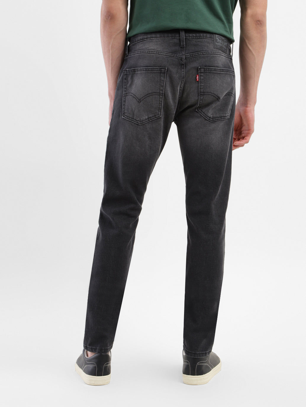 Men's 512 Grey Slim Tapered Fit Mid Rise Jeans