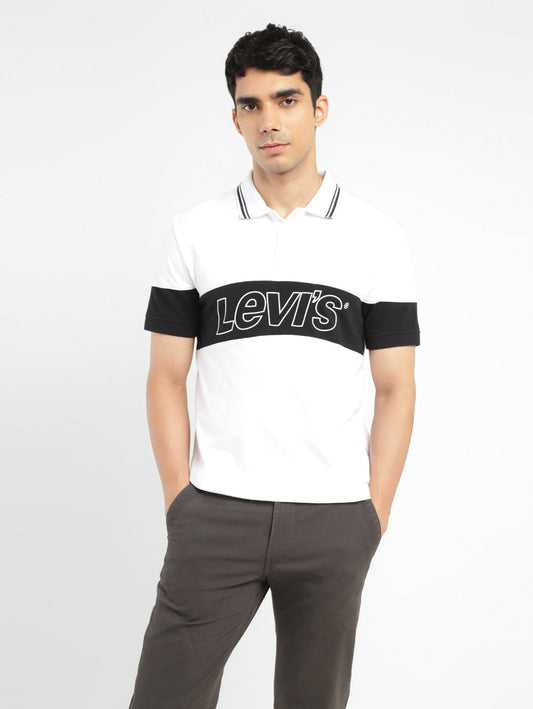 Men's Colorblock Polo T-shirt