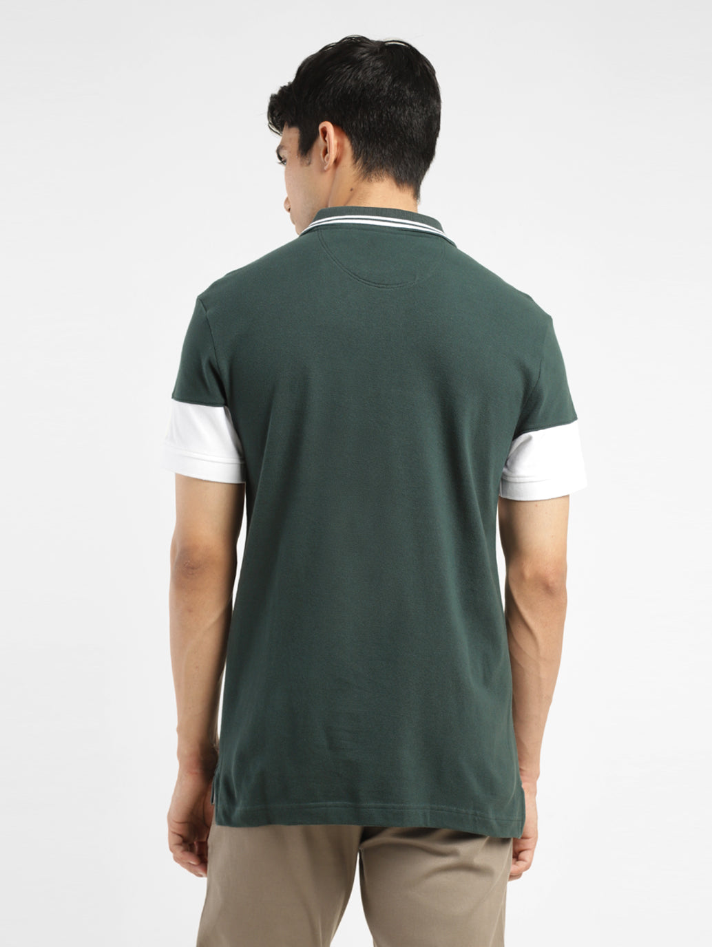 Men's Colorblock Polo T-shirt