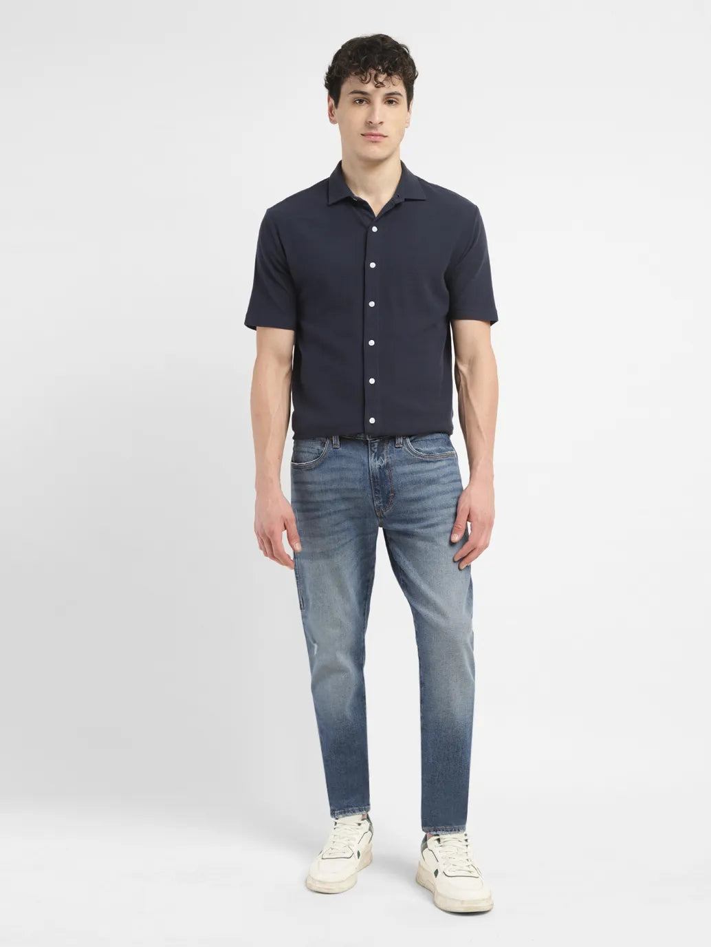 Men's 511 Mid Indigo Slim Fit Mid Rise Jeans
