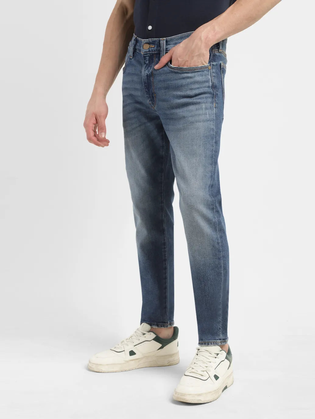 Men's 511 Mid Indigo Slim Fit Mid Rise Jeans