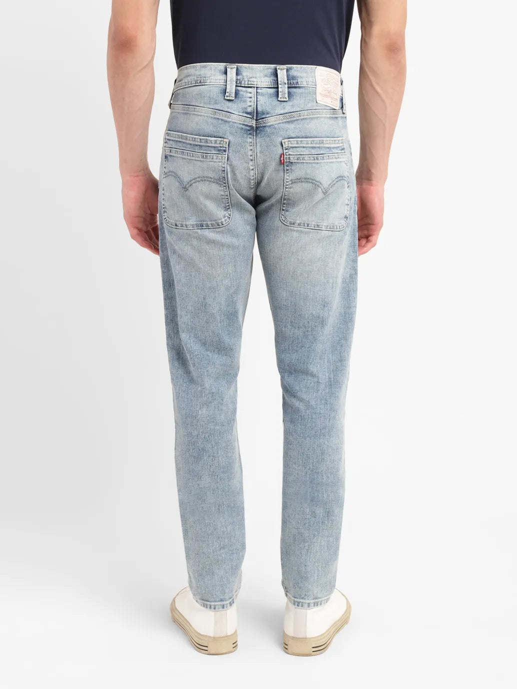Men's 512 Mid Indigo Slim Tapered Fit Mid Rise Jeans