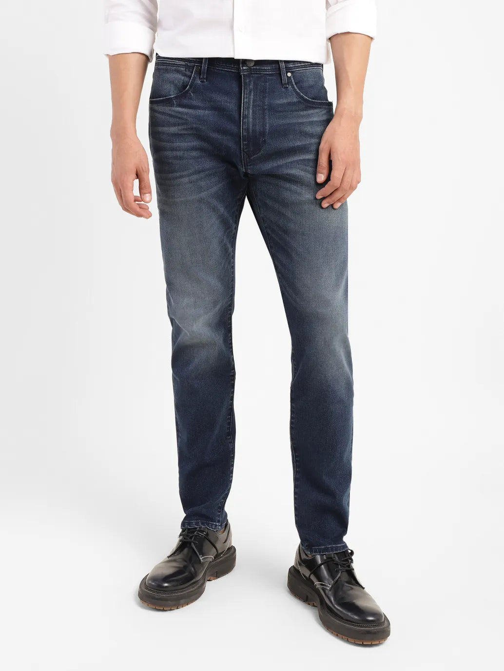 Men's 512 Dark Indigo Slim Tapered Fit Mid Rise Jeans