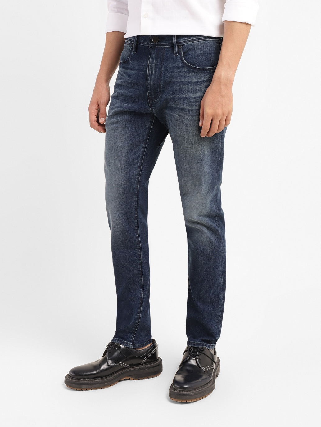 Men's 512 Dark Indigo Slim Tapered Fit Mid Rise Jeans
