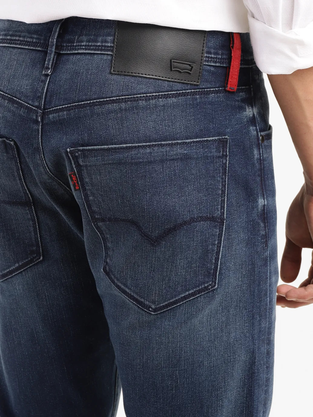Men's 512 Dark Indigo Slim Tapered Fit Mid Rise Jeans