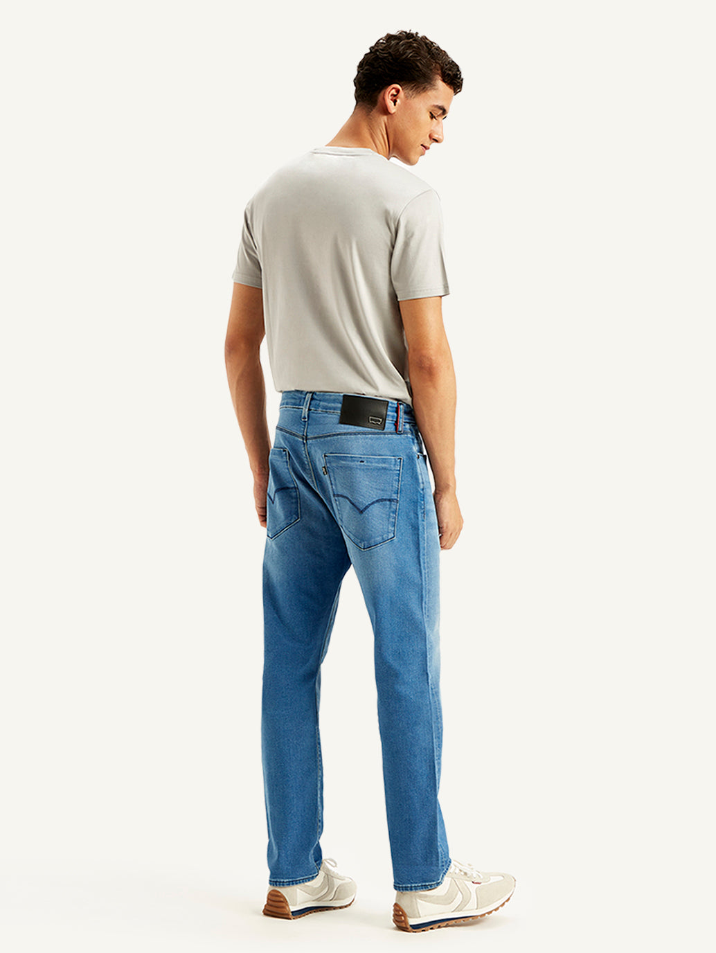 Men's 511 Blue Slim Fit Mid Rise Jeans