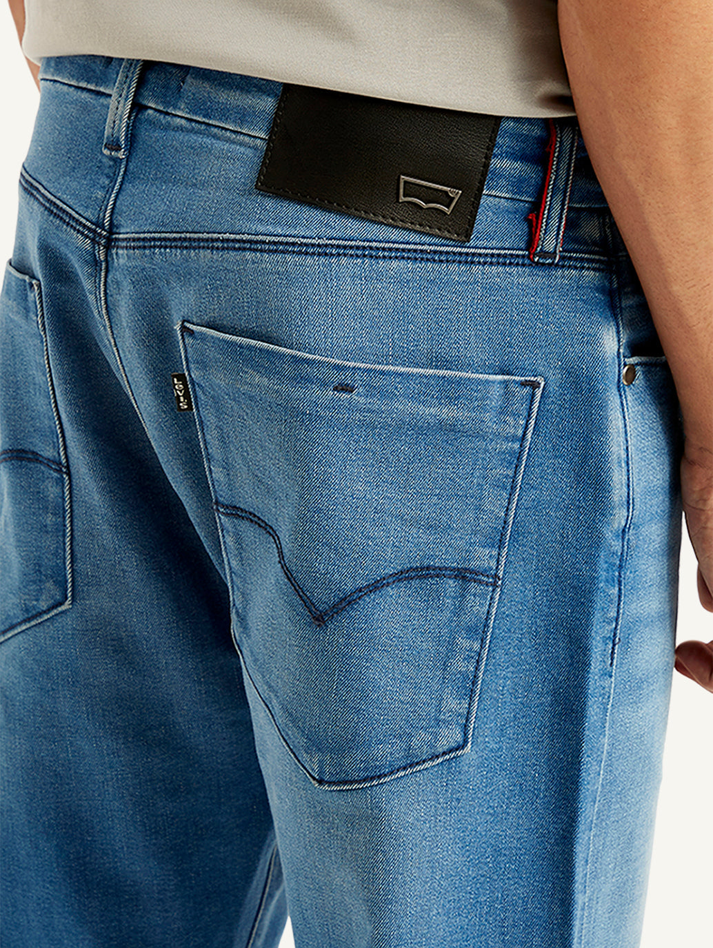 Men's 511 Blue Slim Fit Mid Rise Jeans