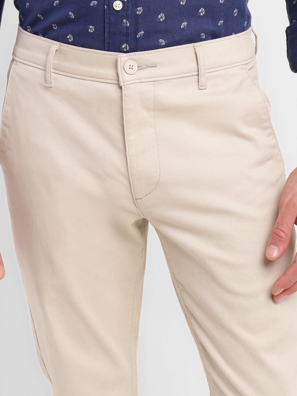 Men's 511 Beige Slim Fit Chinos