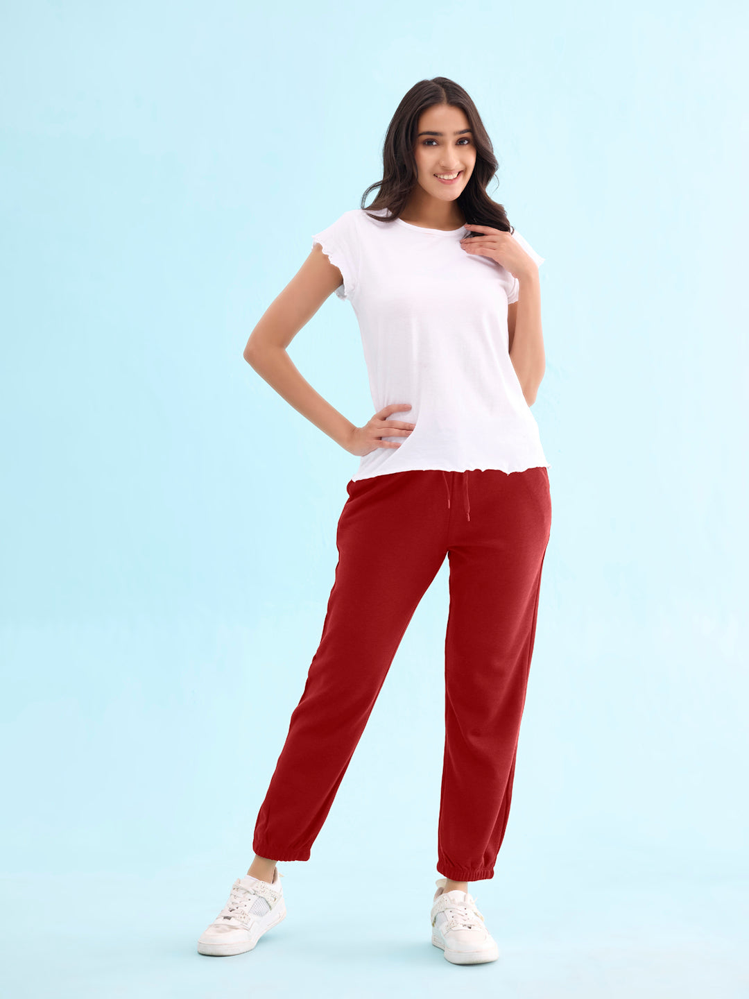 Maroon Fleece Ultra Warm Jogger