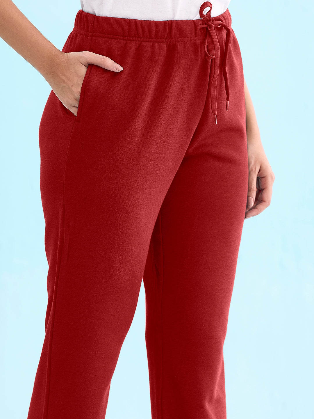 Maroon Fleece Ultra Warm Jogger