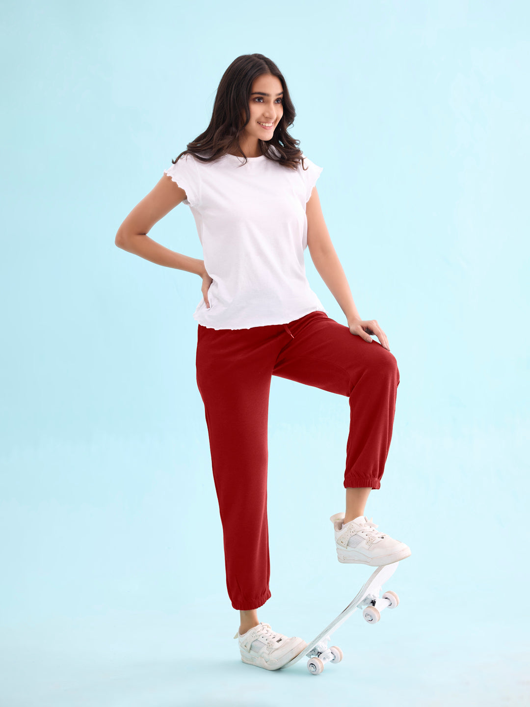 Maroon Fleece Ultra Warm Jogger