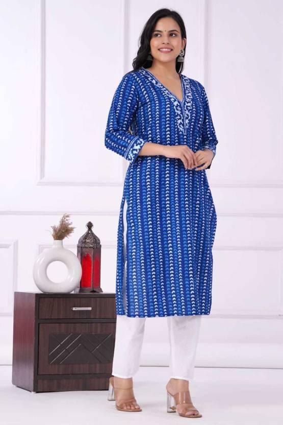 Procion Printed Rayon Kurta and Pant Set